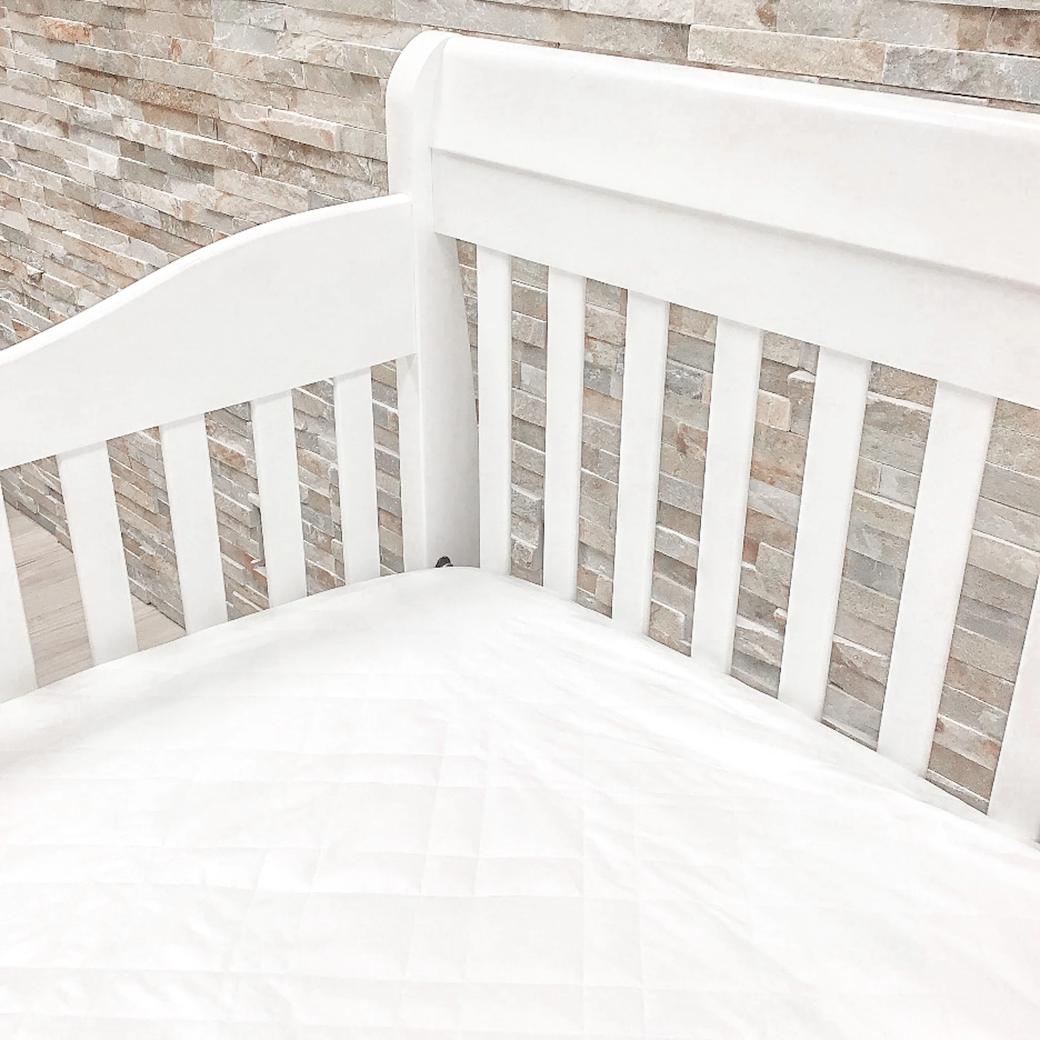 Ensemble 2 protèges-matelas en microfibre pour lit de bébé – Image 2