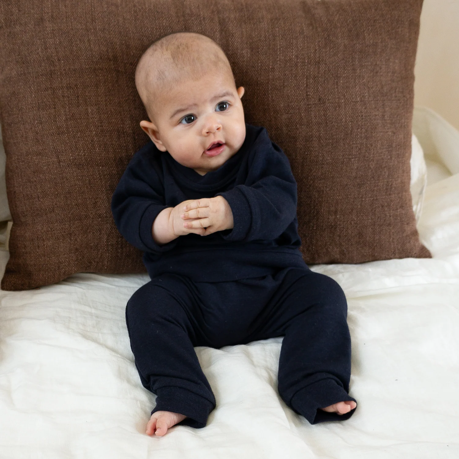 Bamboo Lounge Set in Midnight Navy – Image 4