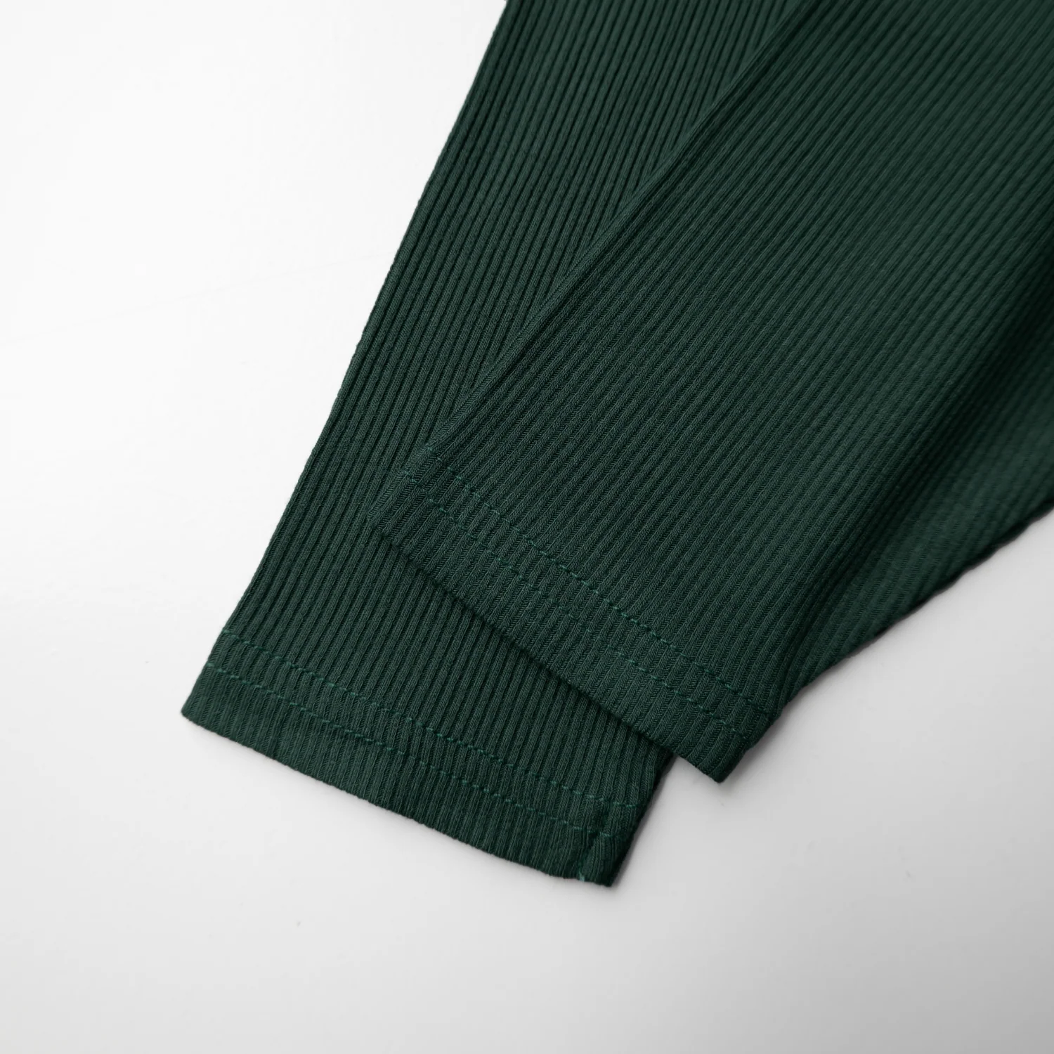 Ribbed Bamboo Leggings Olive – Image 5