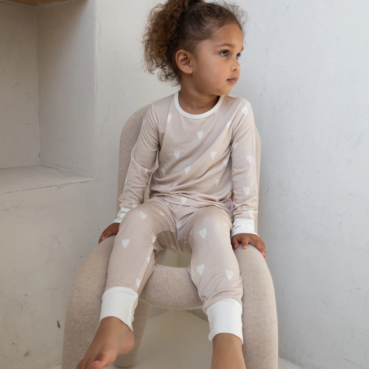 Children's PJ Set Lovehearts – Image 5