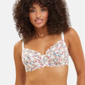 Soutien-gorge emboîtant Arum Mosaïc Imprimé Graphique Aurore