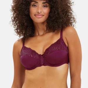 Soutien-gorge emboîtant Amélie Rouge Rhododendron