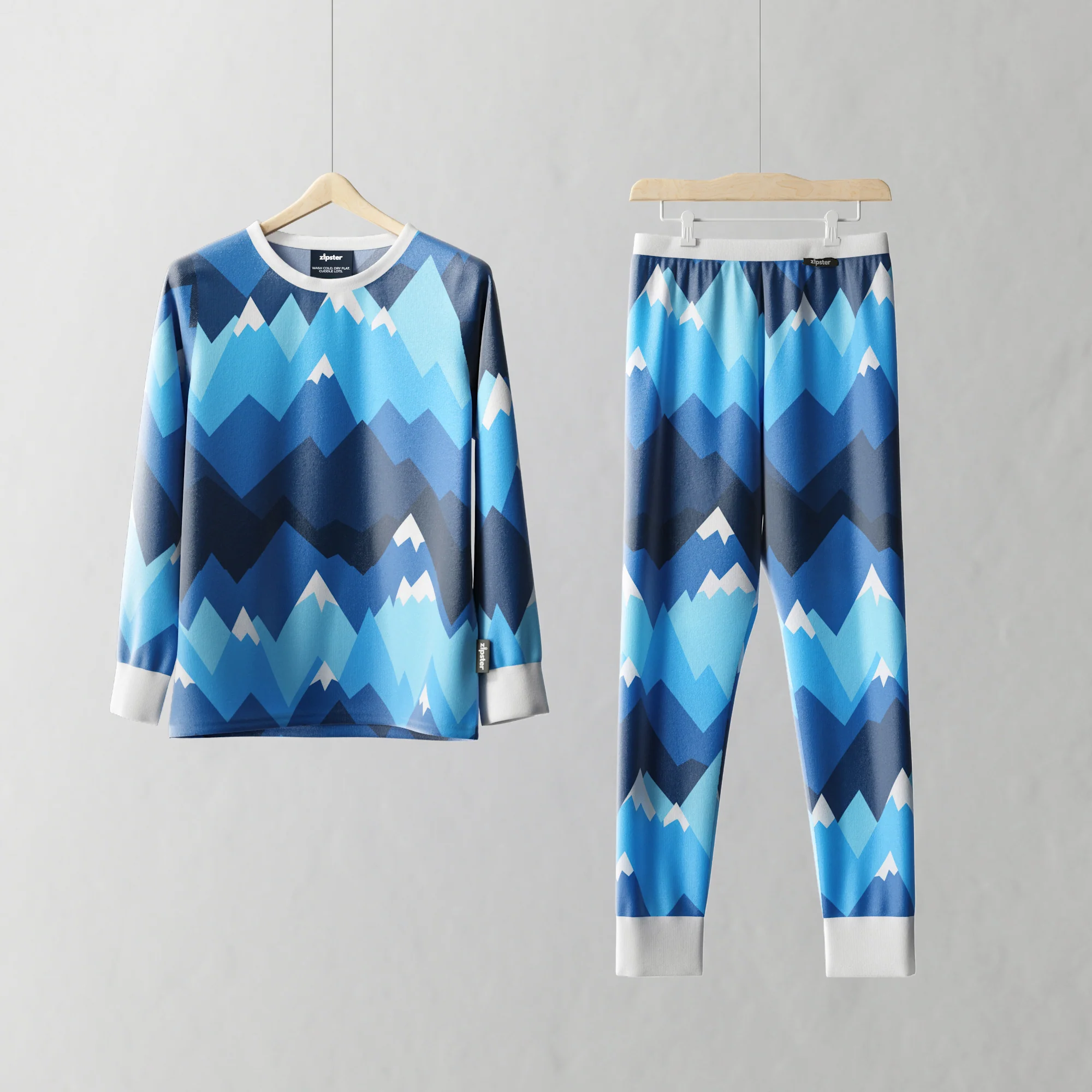 Children's PJ Set Mountains – Image 2