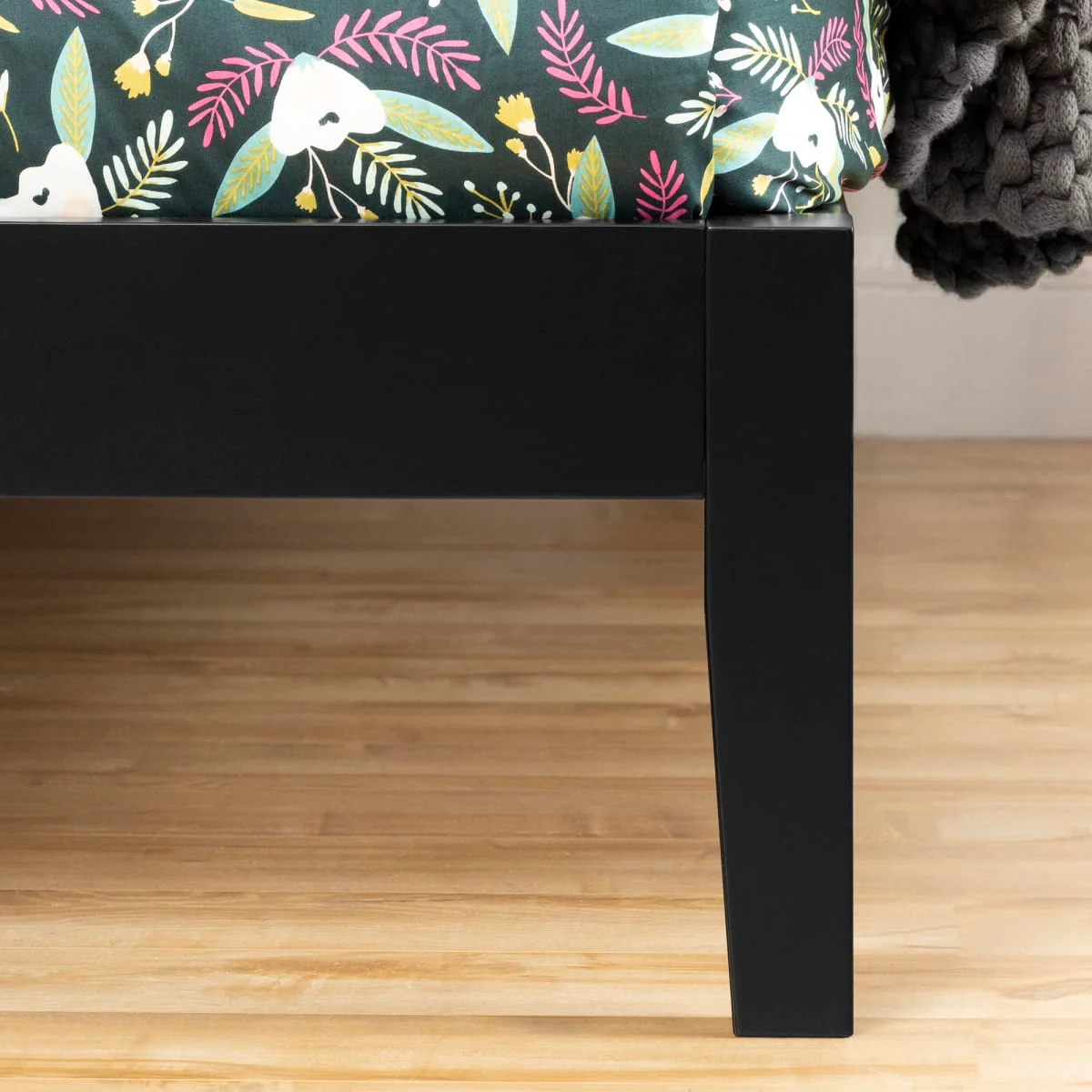Base de lit king 78" Vito - Noir solide – Image 4