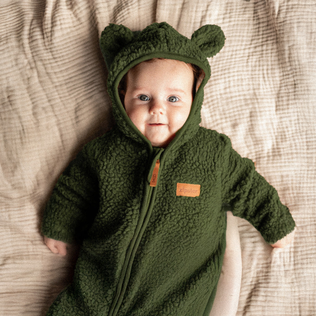Zipster Teddy Suit Dark Green – Image 3