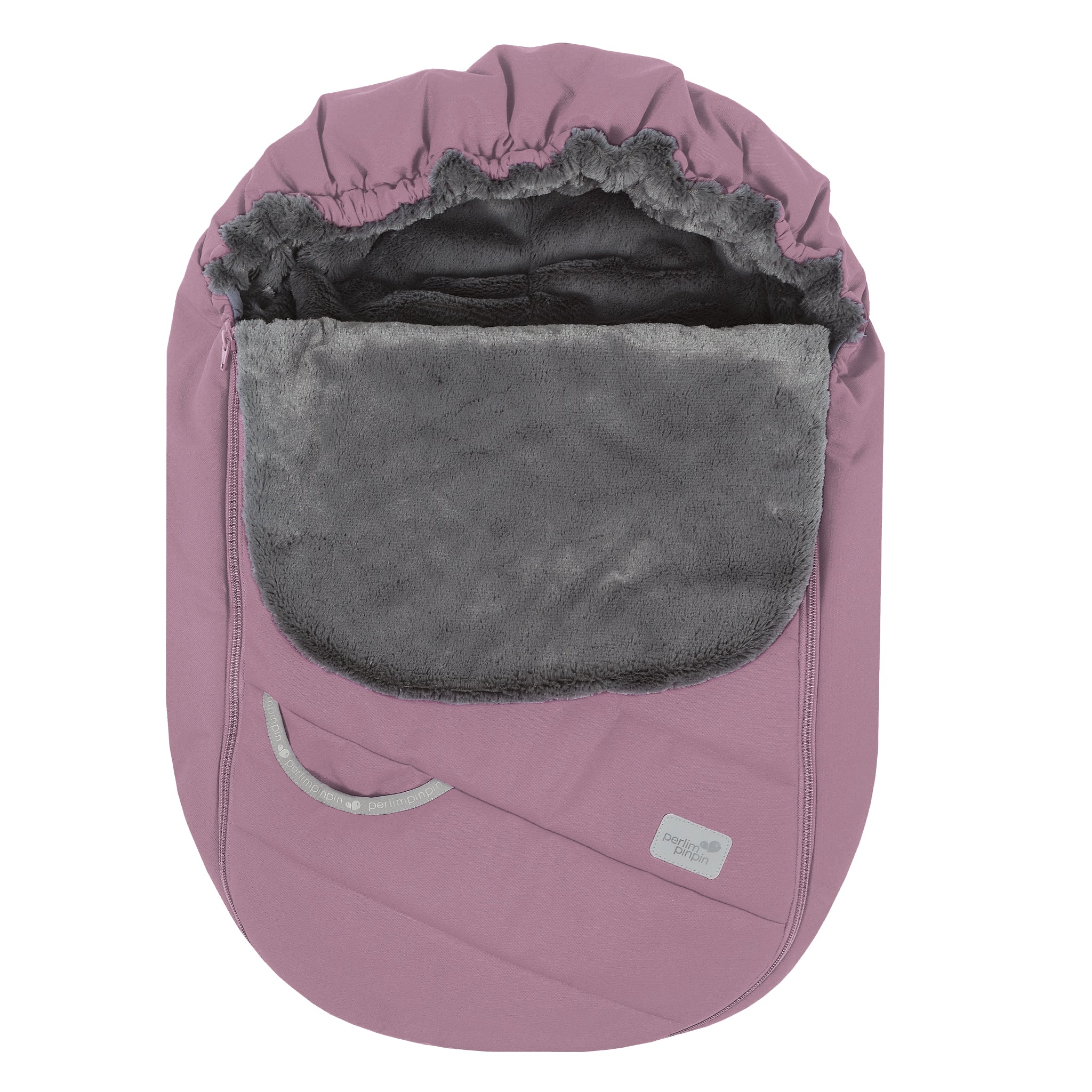 Housse pour siège d'auto hiver - Blush texturé