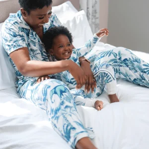 Women's Bamboo Pyjama Long Set - Elephant