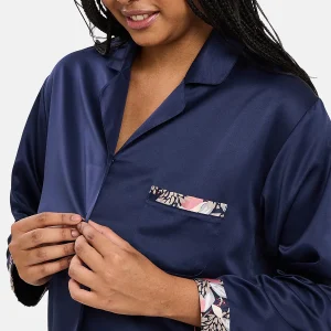 Chemise In Style Bleu Marine