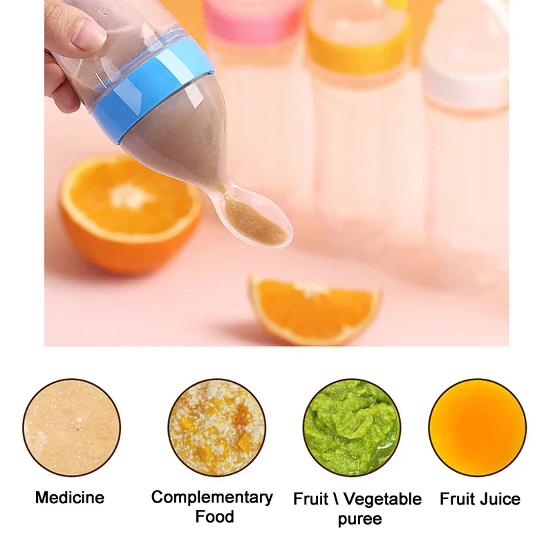 Biberon cuillère pour bébé | EasyBottle™ bleu – Image 6