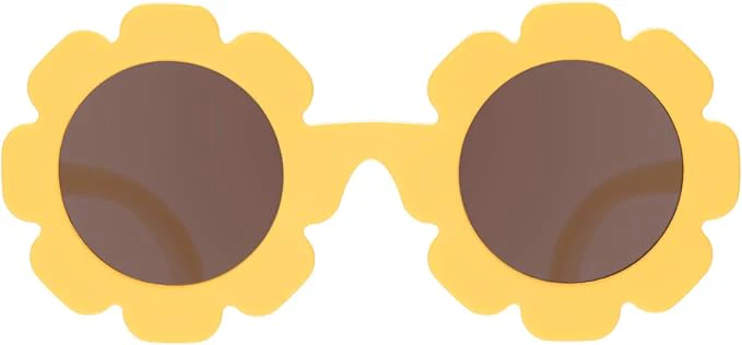 Lunettes de soleil fleur - Orange