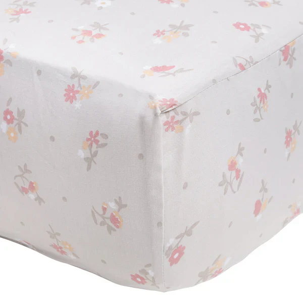 Drap Contour - Fleurs