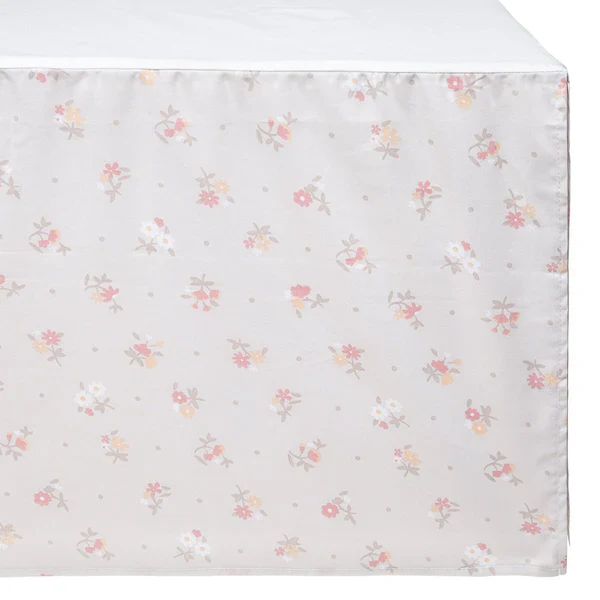 Jupe de lit - Fleurs