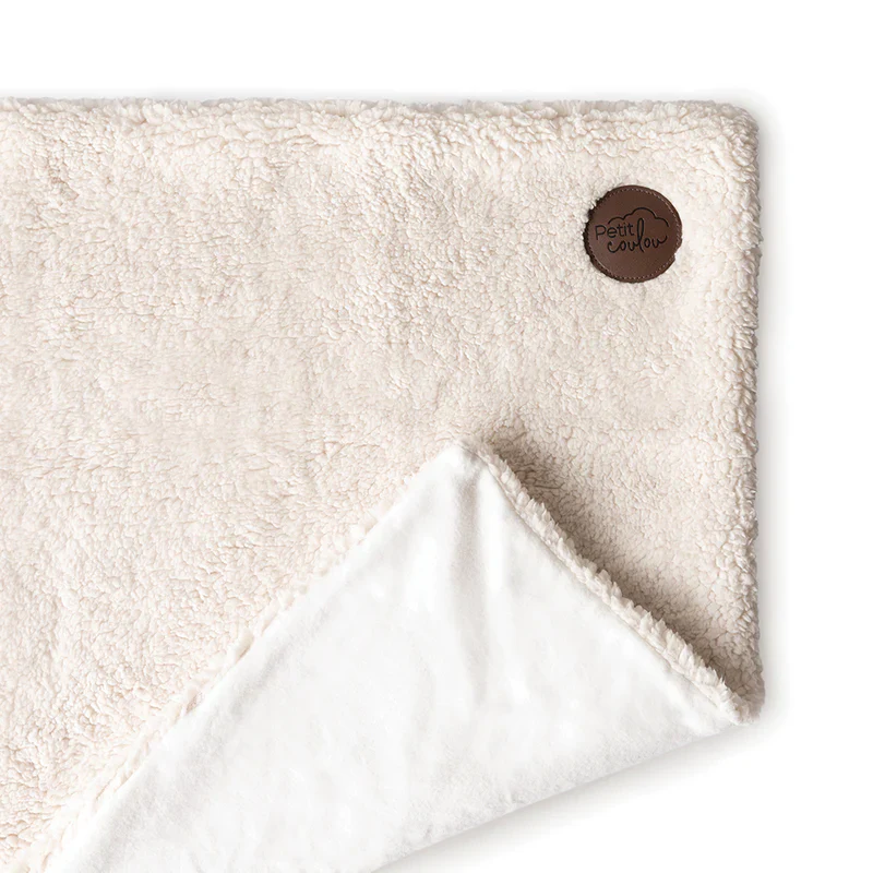 Coffret cadeau Coulou Ourson Sherpa 4 accessoires 0-6 mois- Crème – Image 6