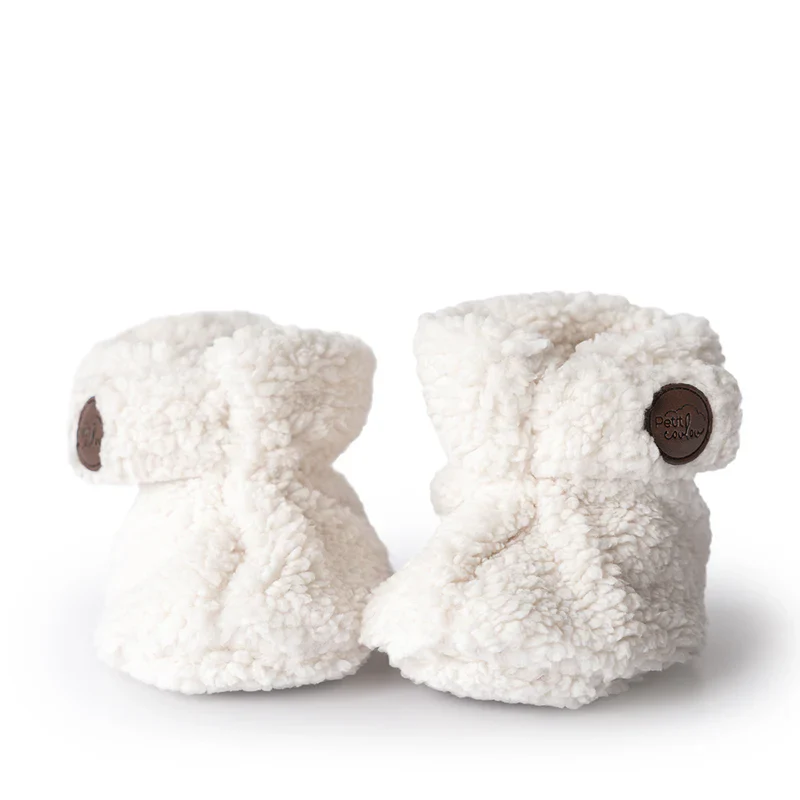 Coffret cadeau Coulou Ourson Sherpa 4 accessoires 0-6 mois- Crème – Image 5