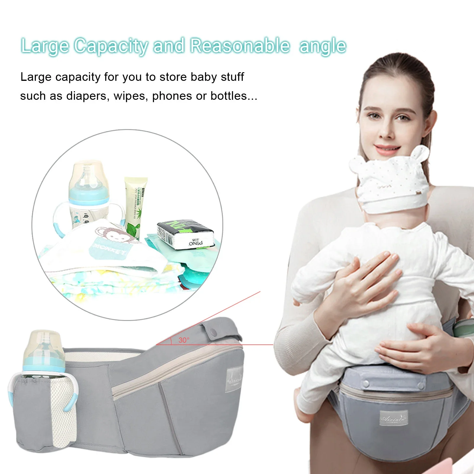 Porte bébé /tabouret – Image 2
