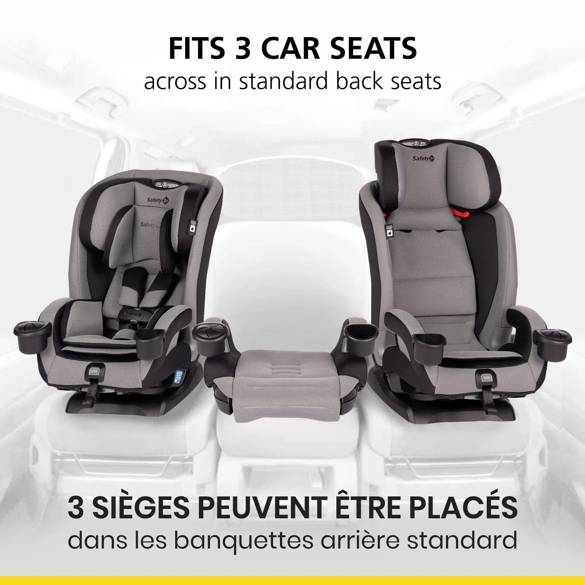 Siège d'auto tout-en-un EverSlim - Noir – Image 6