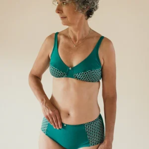 Boxer coton biologique vert