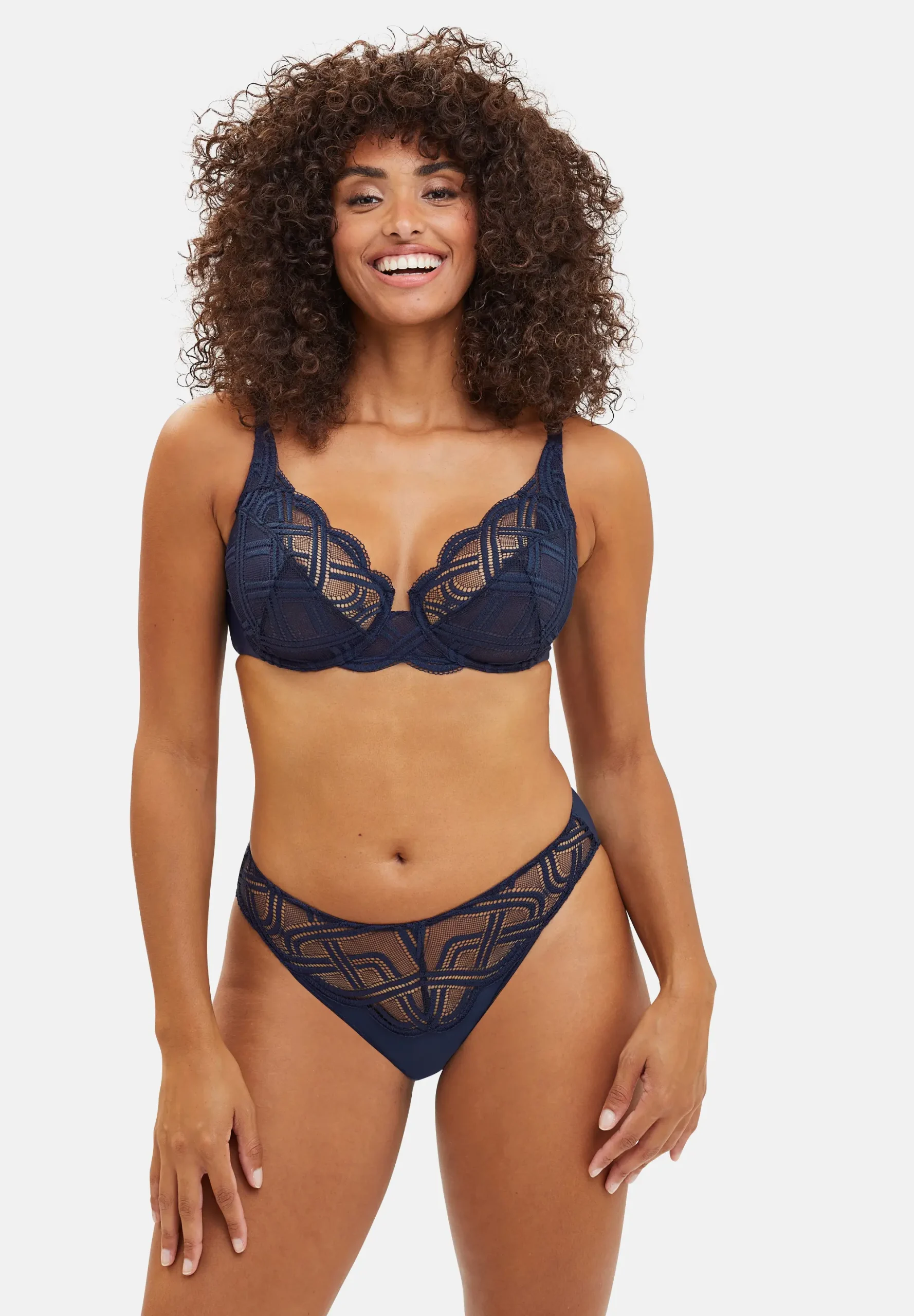 Slip Elise Bleu Marine – Image 3