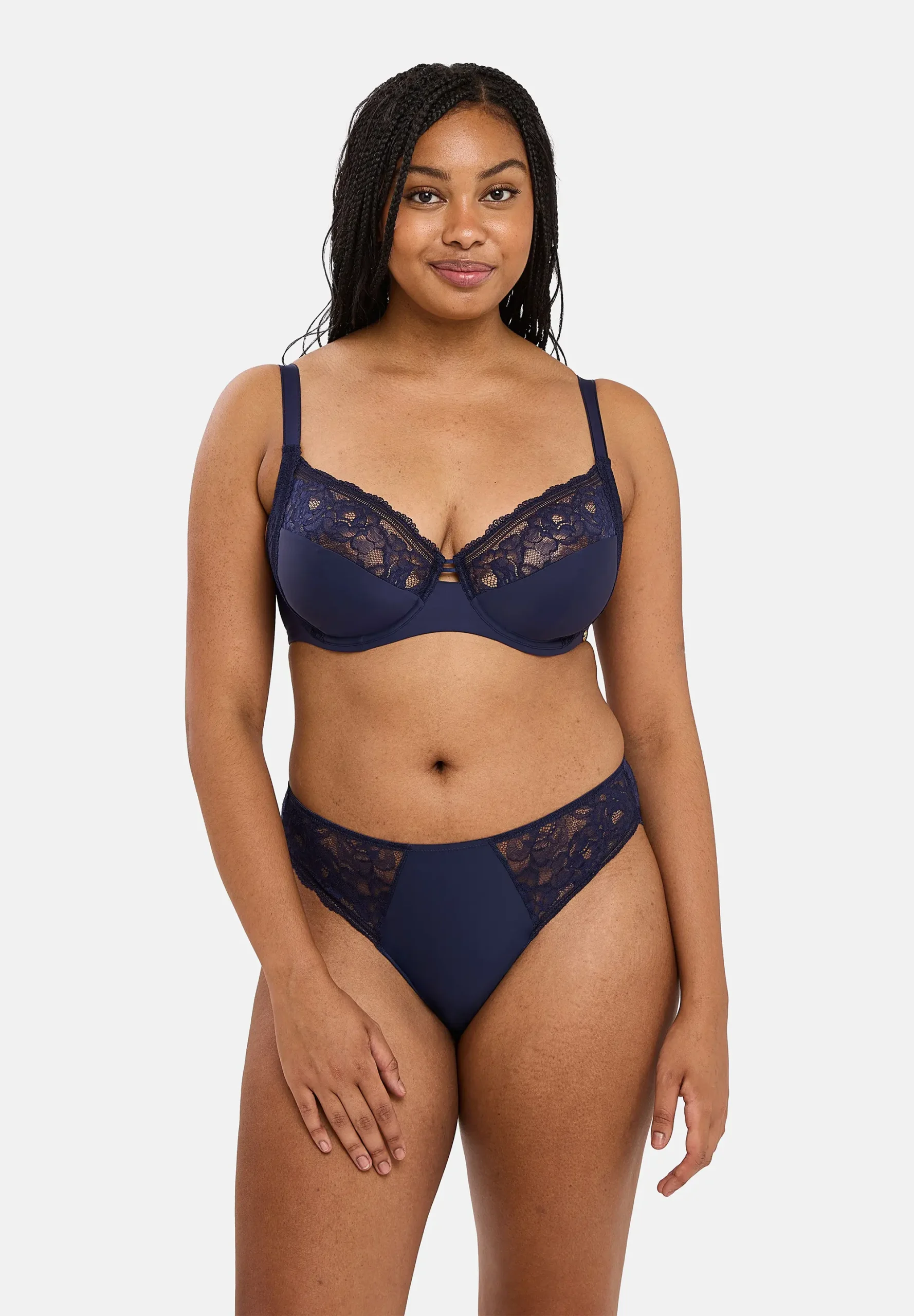 Slip Lily Bleu Marine – Image 3