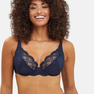 Soutien-gorge emboîtant Elise Bleu Marine