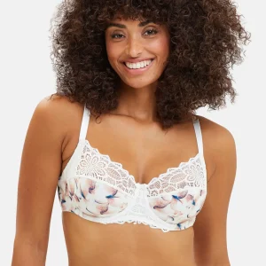 Soutien-gorge emboîtant Flora Imprimé Poésie Pastel