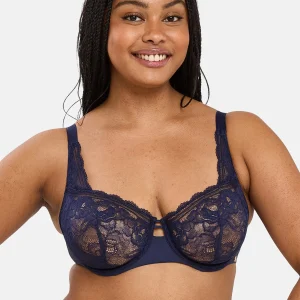 Soutien-gorge corbeille Lily Bleu Marine
