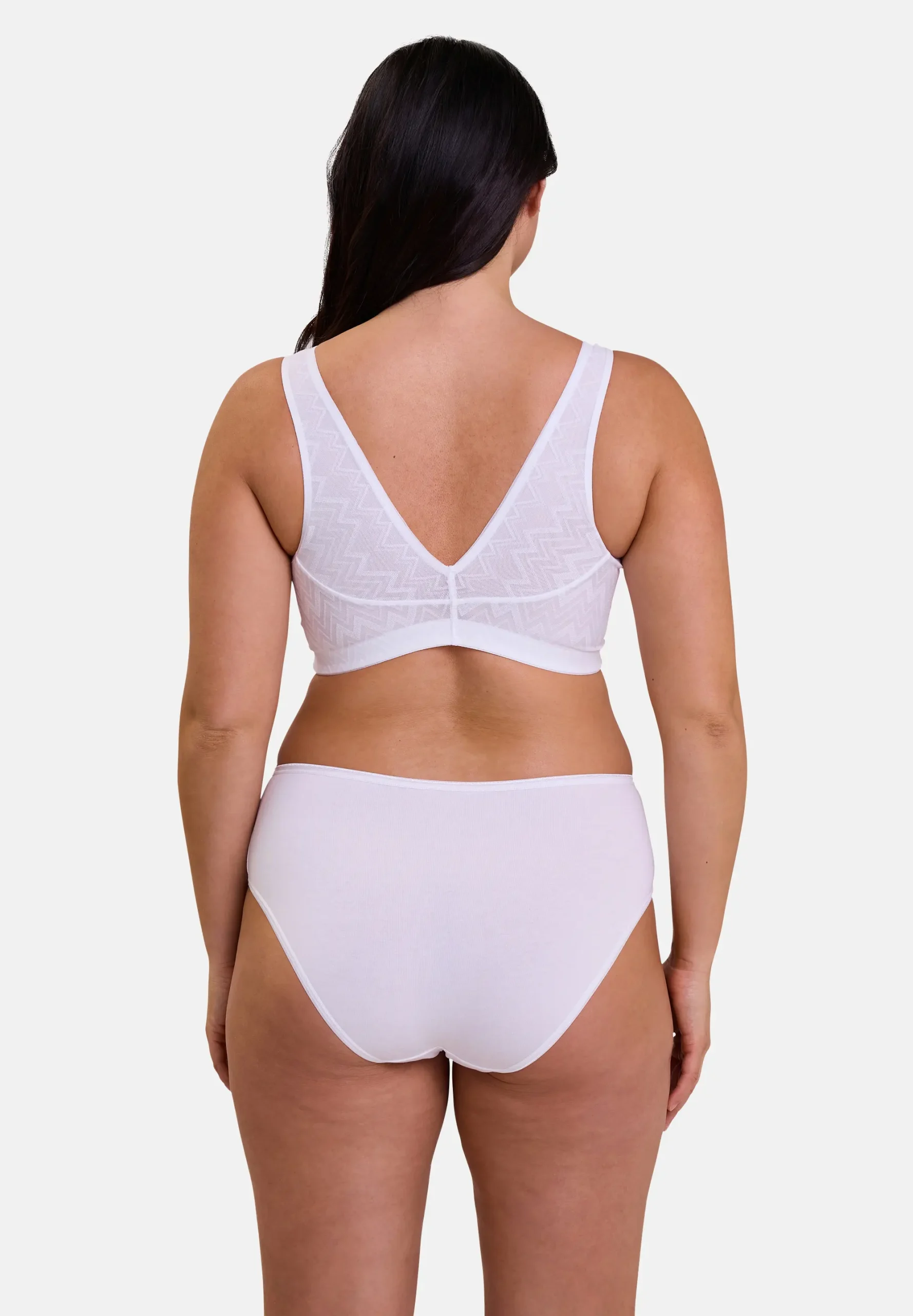 Soutien-gorge triangle Rêveuse Blanc – Image 4