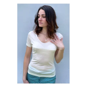 Tee-Shirt Laine et Soie